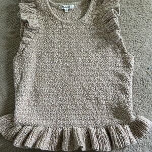 Madewell Textured Beige Sweater